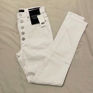Banana republic high rise skinny jeans